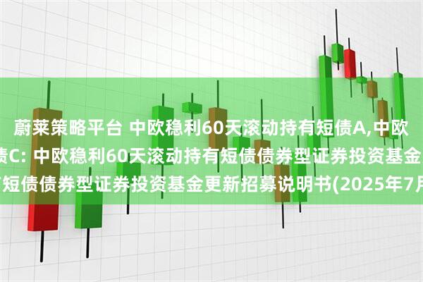 蔚莱策略平台 中欧稳利60天滚动持有短债A,中欧稳利60天滚动持有短债C: 中欧稳利60天滚动持有短债债券型证券投资基金更新招募说明书(2025年7月)