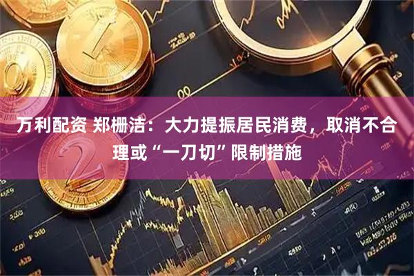 万利配资 郑栅洁：大力提振居民消费，取消不合理或“一刀切”限制措施